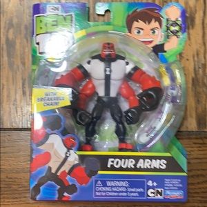 Ben 10 Four Arms action figure hard to find